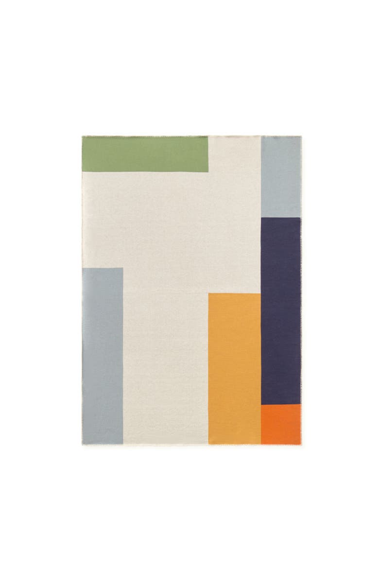 Lorena Canals Knitted Blanket Color Composition, Alternate, color, 