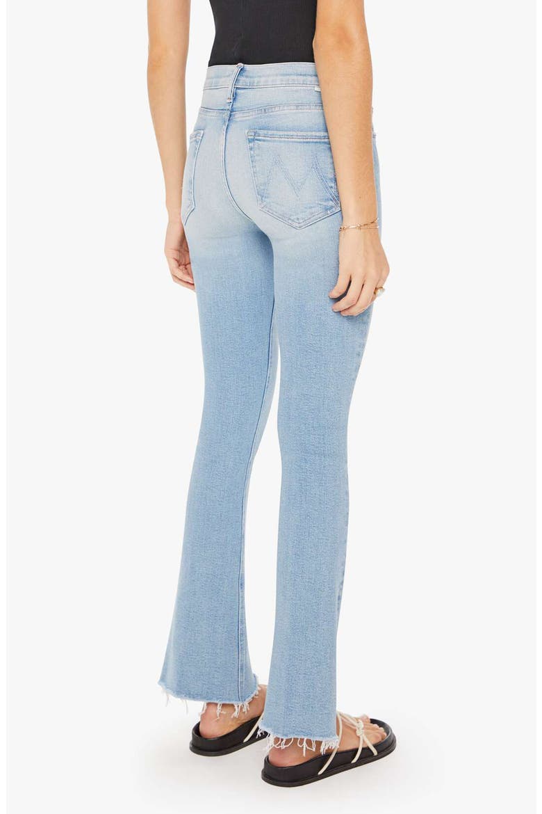 The Runaway Frayed Step Hem Bootcut Jeans, Alternate, color, CALIFORNIA CRUISER