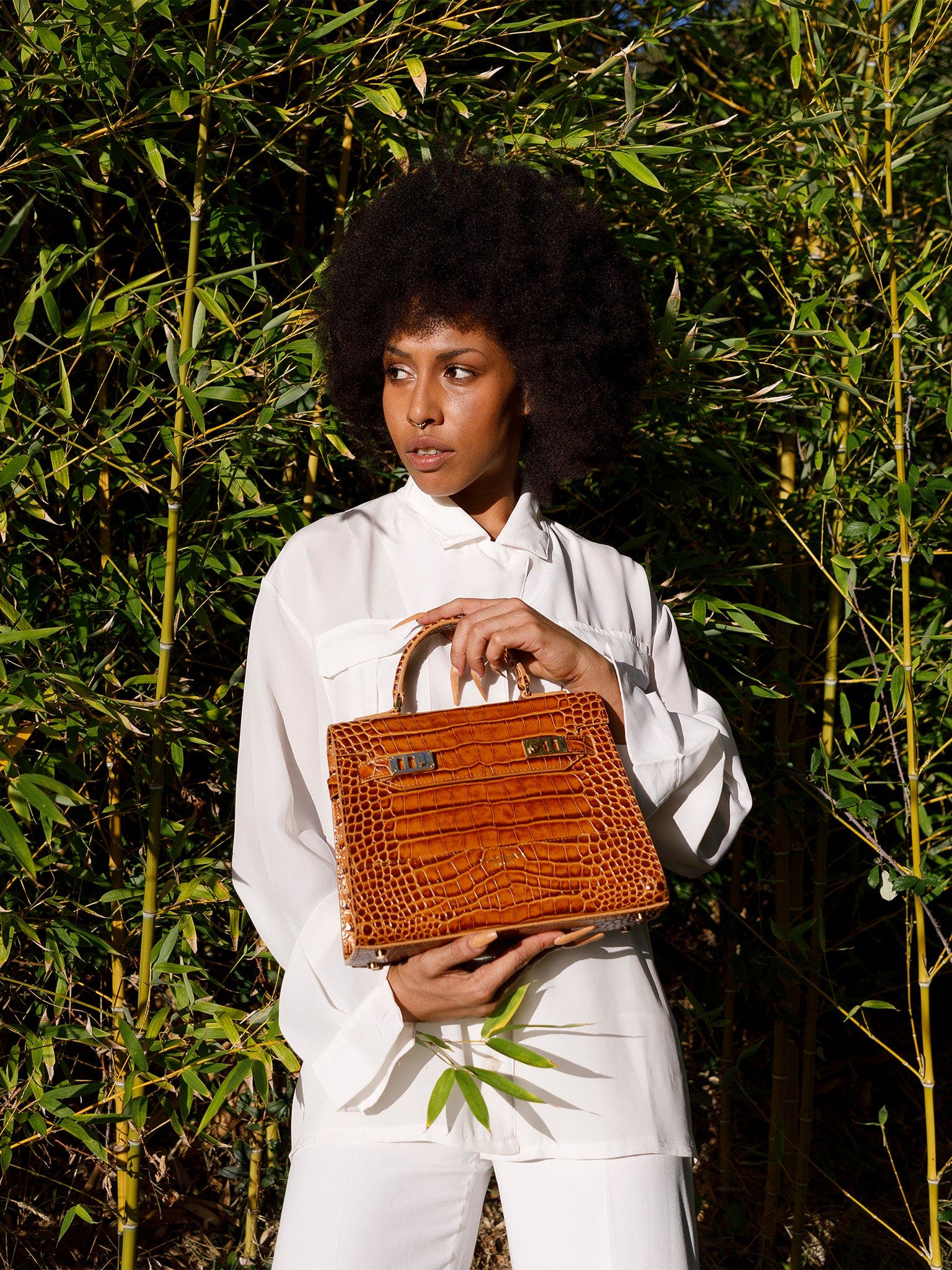 Teddy Blake Kim Croco 11", Alternate, color, Brown