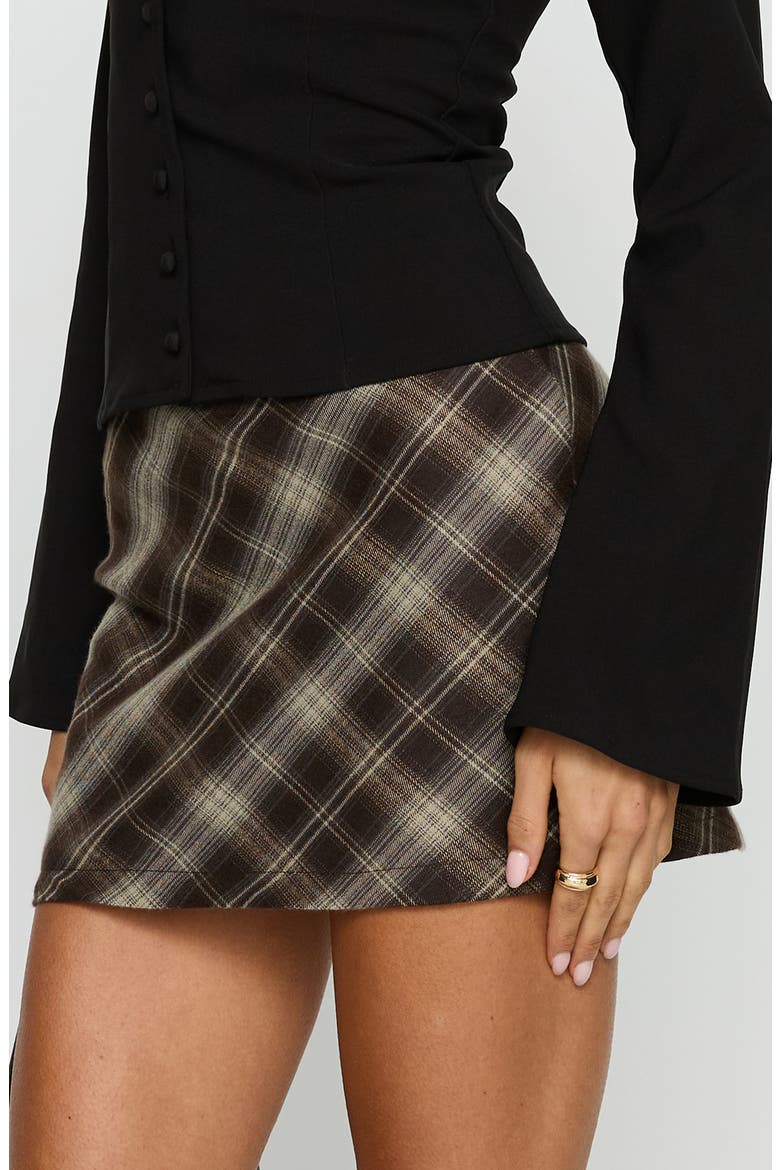 Carlena Plaid Miniskirt, Alternate, color, MULTI CHECK