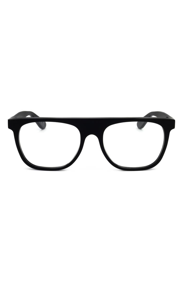 SUPER by RETROSUPERFUTURE<sup>®</sup> 51mm Square Reading Glasses, Main, color, Black