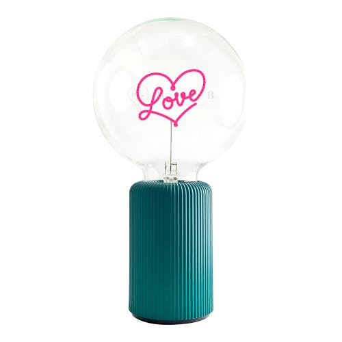 Mitb Love Portable Table Lamp In Green