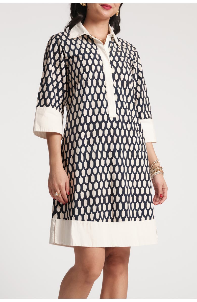 Frances Valentine Tracey Mini Dress Loop, Alternate, color, Navy/Multi