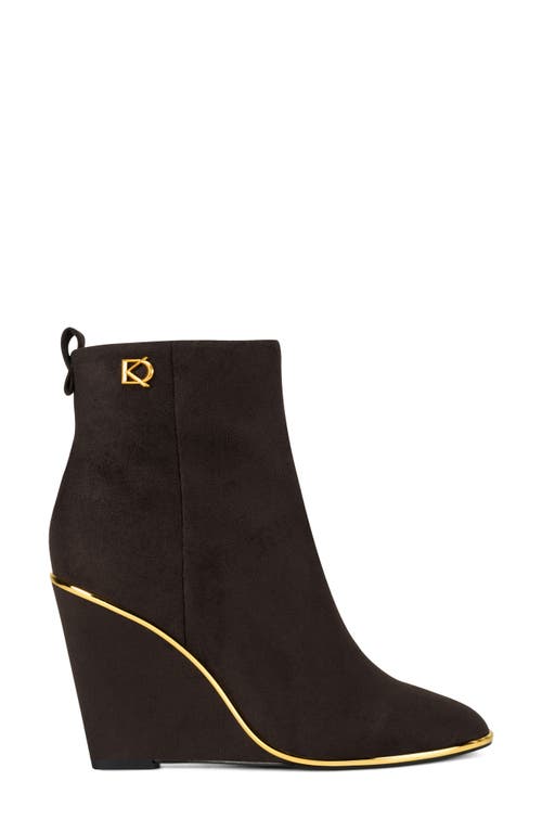 Donna Karan New York Donna Wedge Bootie In Animal Print