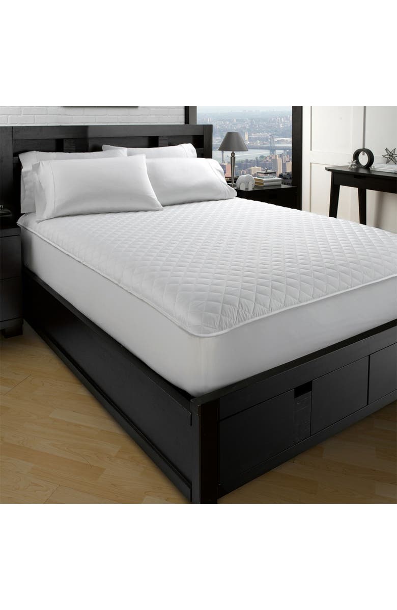 ELLA JAYNE HOME Allergy-Free Dust Mite Free Twin Mattress Protector - 39"x75", Alternate, color, White