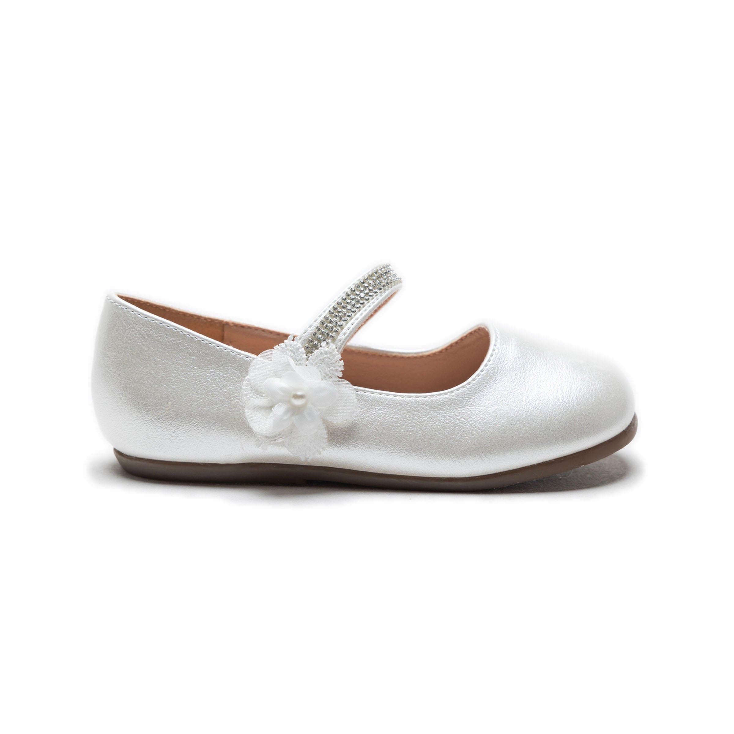 Tulleen Primrose Rhinestone Flats, Alternate, color, Cream