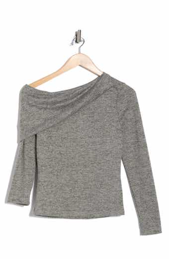 One-Shoulder Knit Top