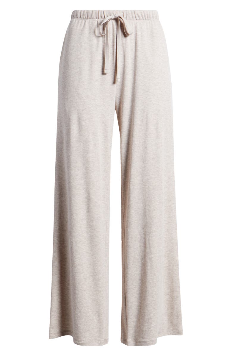 EILEEN FISHER SLEEP Organic Cotton Wide Leg Sleep Pants, Alternate, color, 