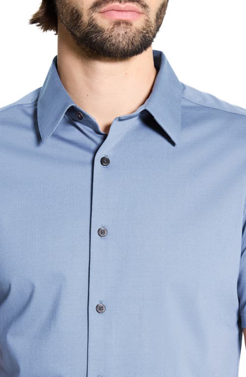 Theory Irving Short-sleeve Shirt In Structure Knit