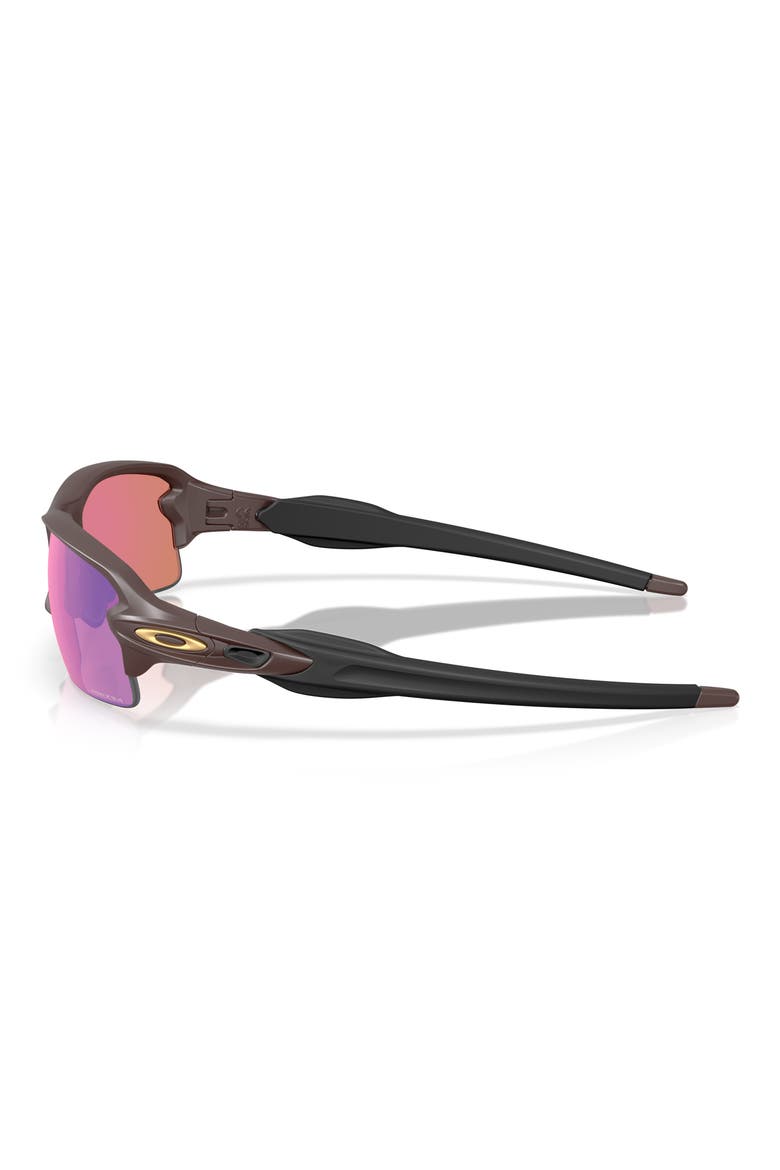 Flak 2.0 61mm Prizm™ Golf Low Bridge Sunglasses, Alternate, color, MATTE GRENACHE