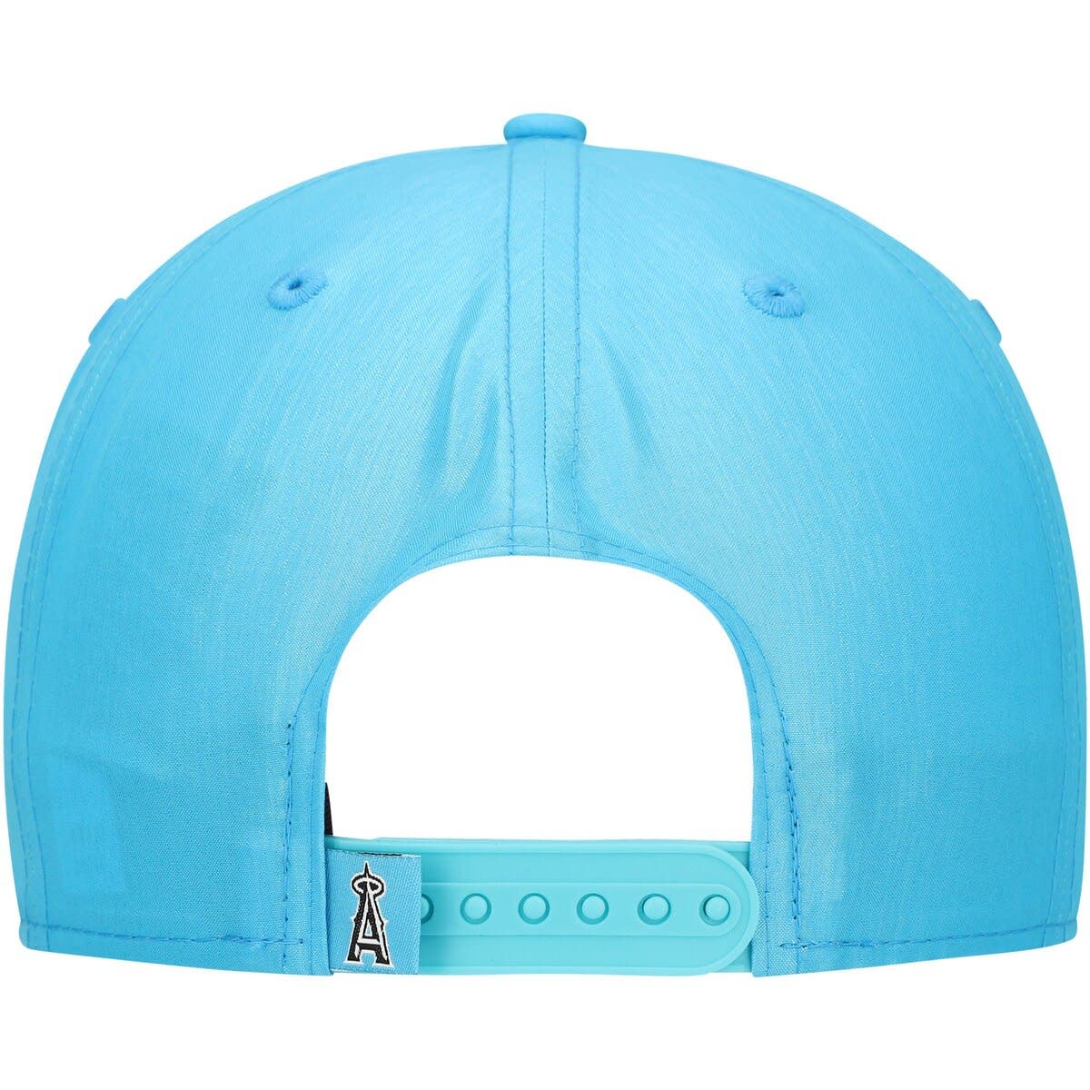 New Era Men's New Era Blue Los Angeles Angels Neon Golfer Snapback Hat ...