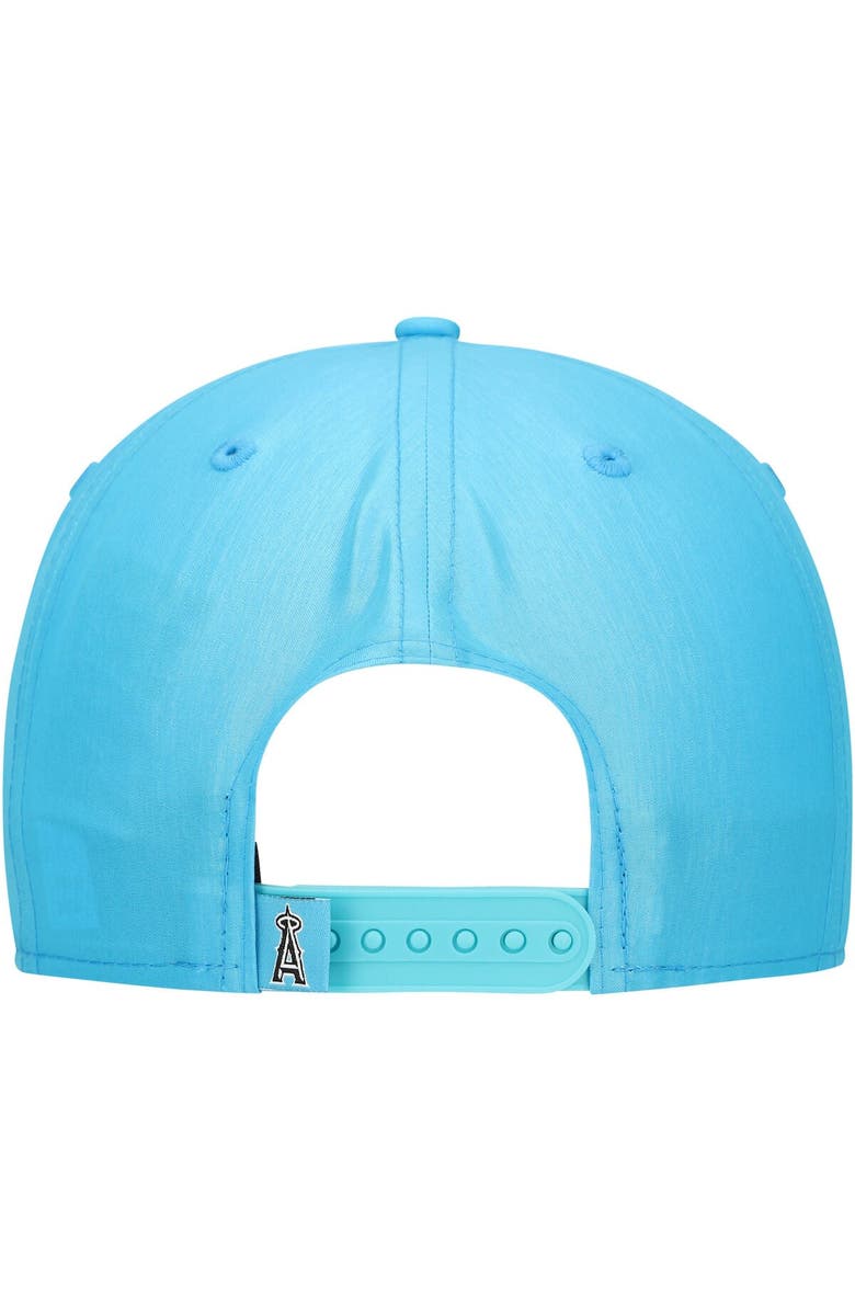 New Era Men's New Era Blue Los Angeles Angels Neon Golfer Snapback Hat, Alternate, color, Blue