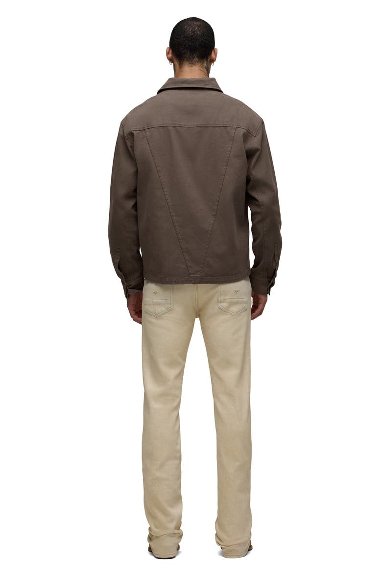 Relaxed Long Sleeve Overshirt Jacket, Alternate, color, CANTEEN