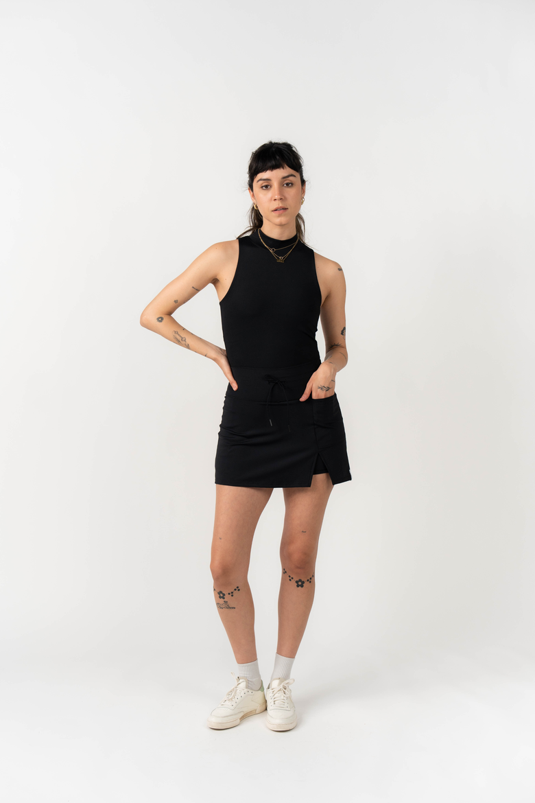 Ready Skort, Alternate, color, Black