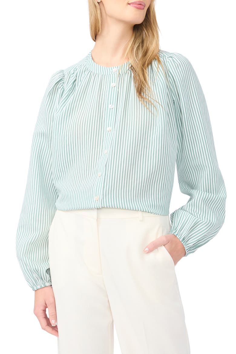 Brooke Stripe Top, Main, color, FAIRWAY