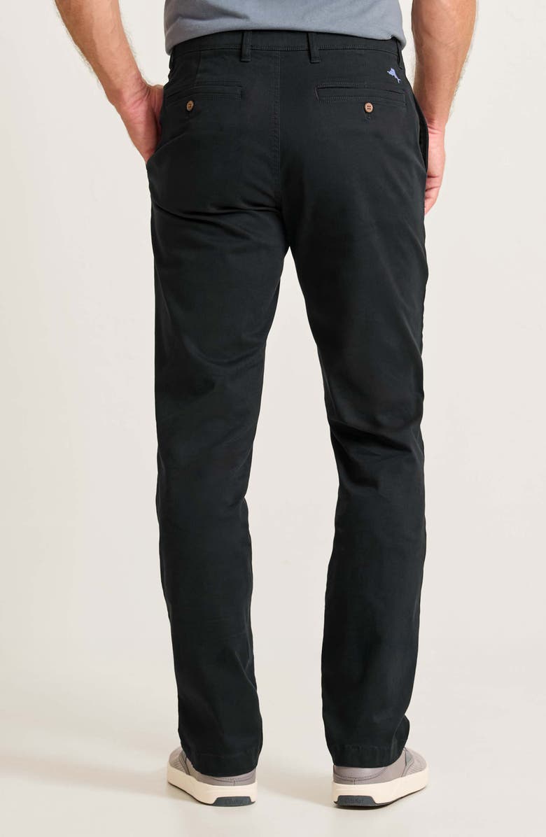 Tommy Bahama Boracay<sup>®</sup> Island Flat Front Stretch Chinos, Alternate, color, Black