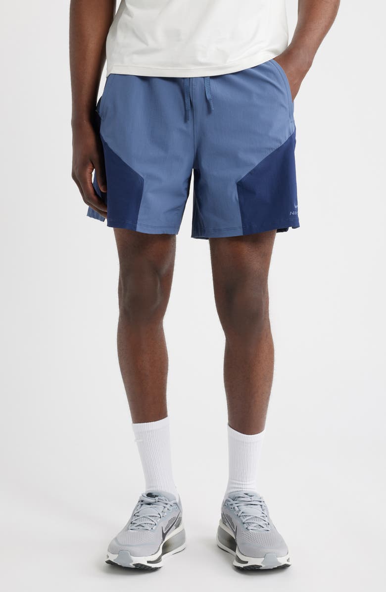 Nike Pro Dri-FIT ADV 6-Inch Training Shorts, Main, color, Diffused Blue