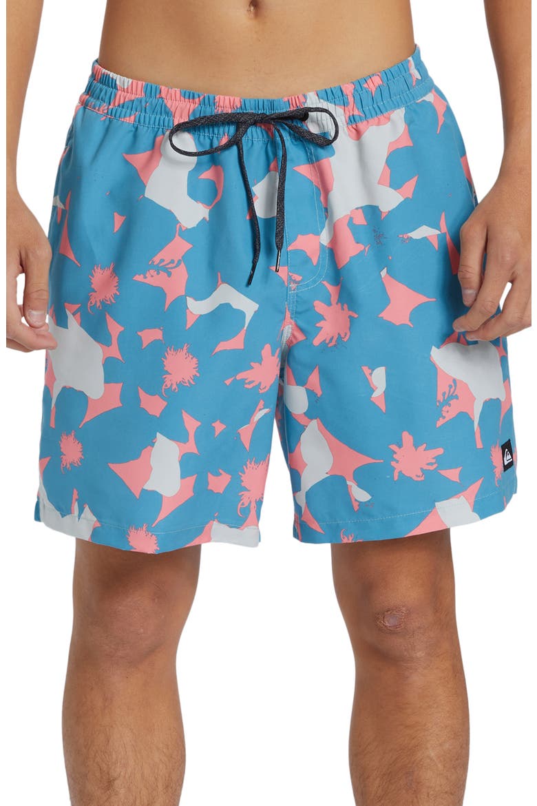 Everyday Mix Volley Swim Trunks, Main, color, NAVAGIO PRNT 4