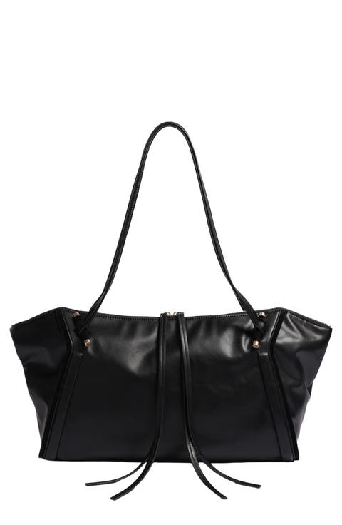 Highline Top Zip Leather Tote