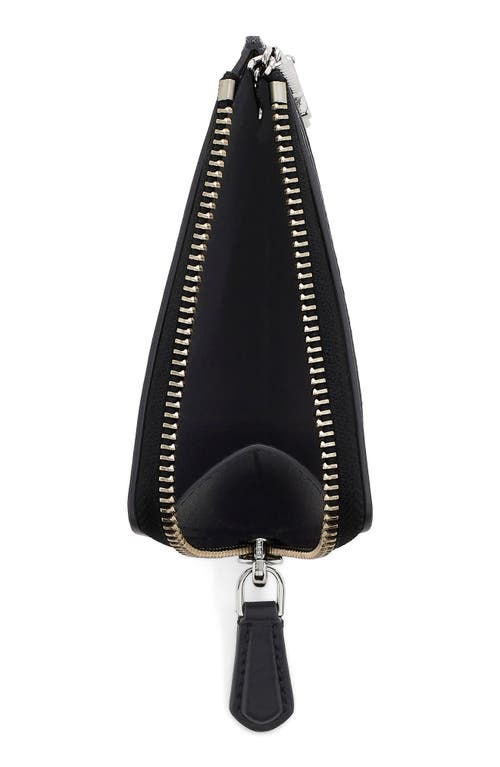 Marc Jacobs The Top Zip Wallet In Black