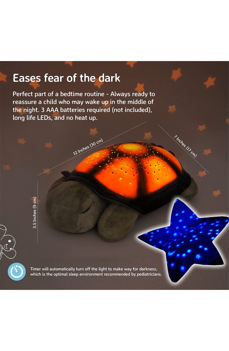 Cloud B Twilight Turtle - Star Projector Nightlight Toy - Classic, Alternate, color, Green