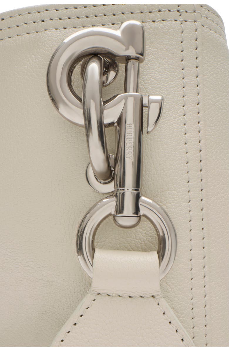 Burberry Medium B Clip Bucket Bag, Alternate, color, Soap Beige