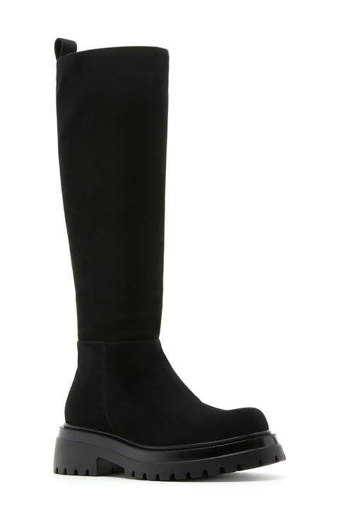 West Waterproof Leather Knee High Boot (Women)