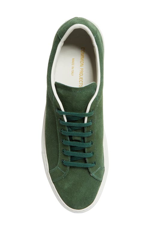 Common Projects Retro Sneaker In 1090 Green