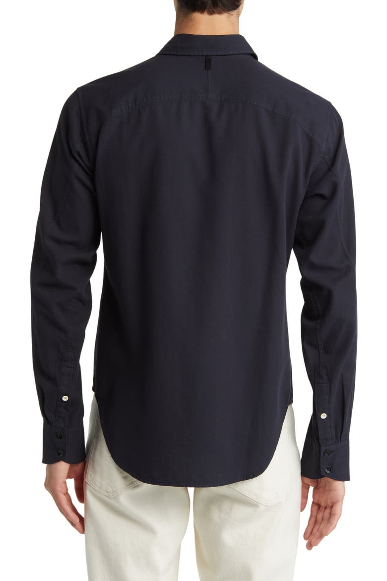 Fit 2 Slim Fit Engineered Dobby Button-Up Shirt, Alternate, color, SALUTE