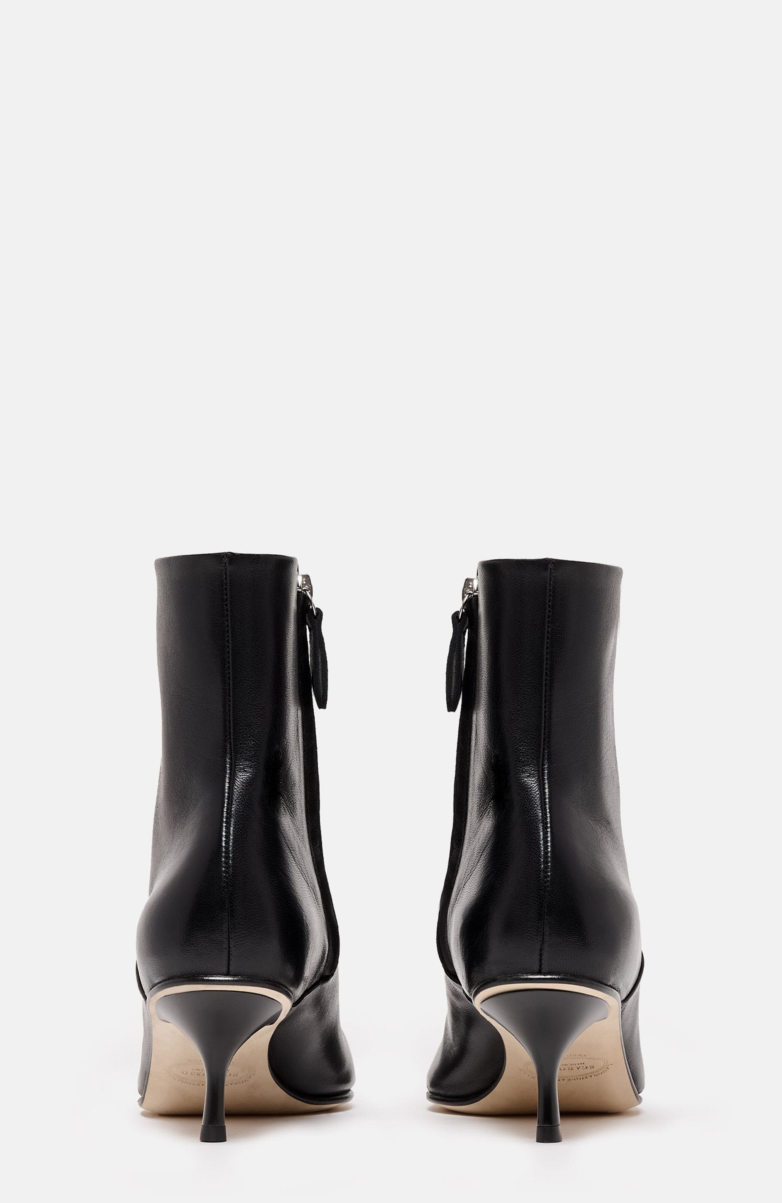 SCAROSSO Jamie Boots, Alternate, color, Black - Calf