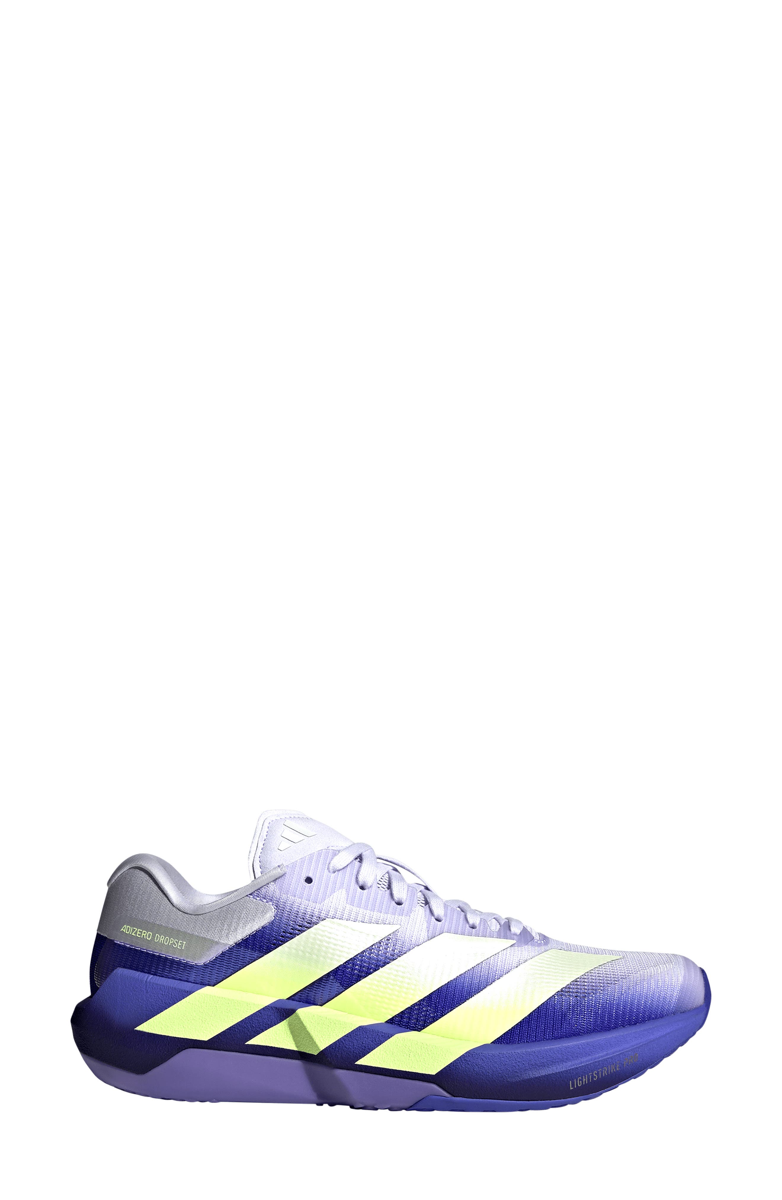 Adizero Dropset Pro Training Shoe, Alternate, color, PURPLE/ZERO MET/PURPLE
