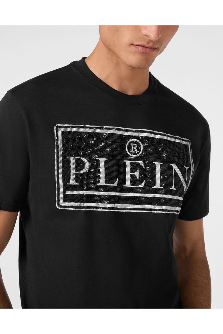 T-Shirt Round Neck Ss Men, Alternate, color, black