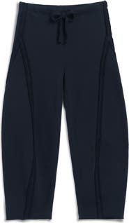 Frank & Eileen Bibi Barrel Leg Cotton Fleece Sweatpants
