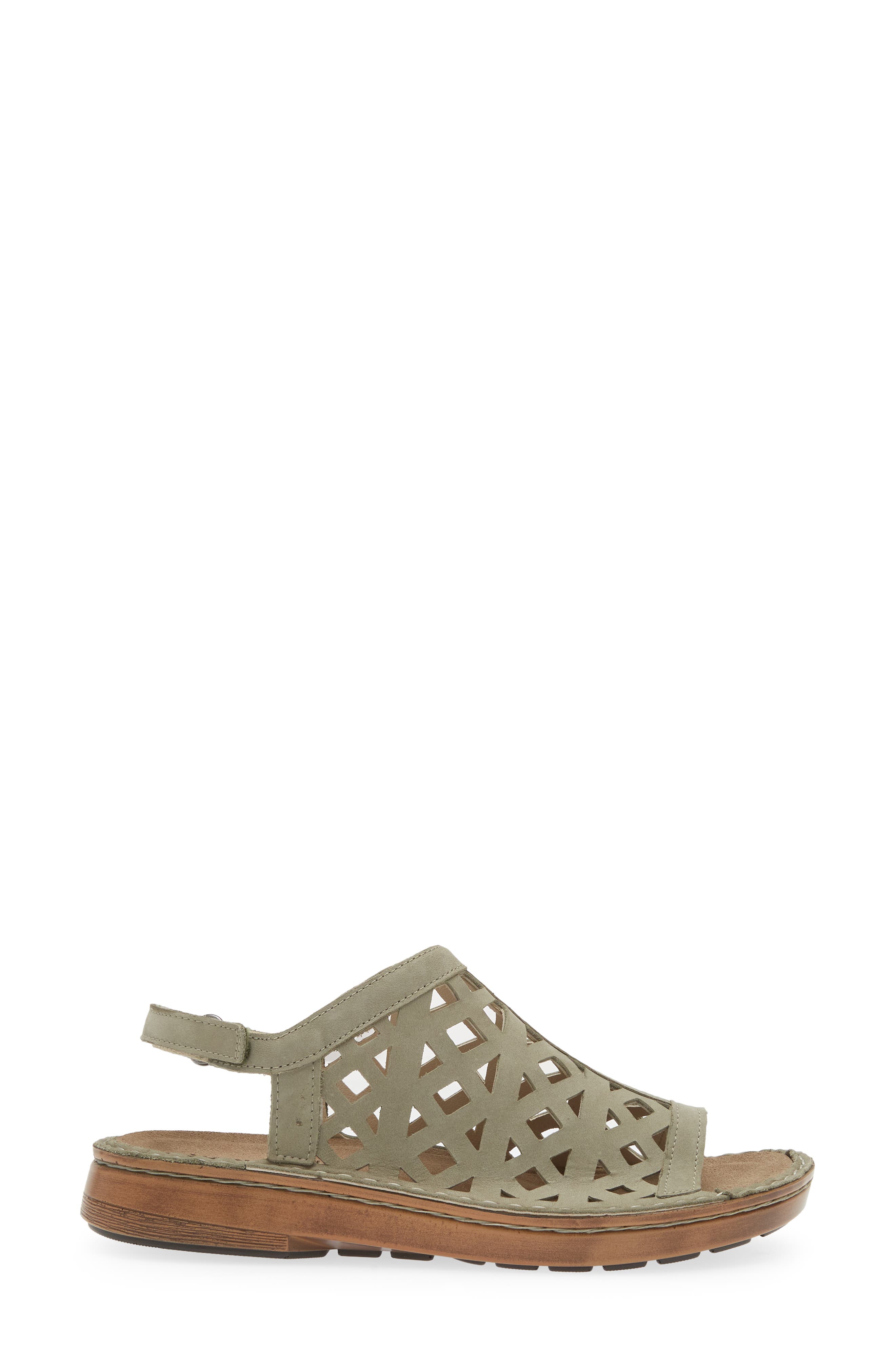 Amadora Slingback Sandal, Alternate, color, SAGE NUBUCK