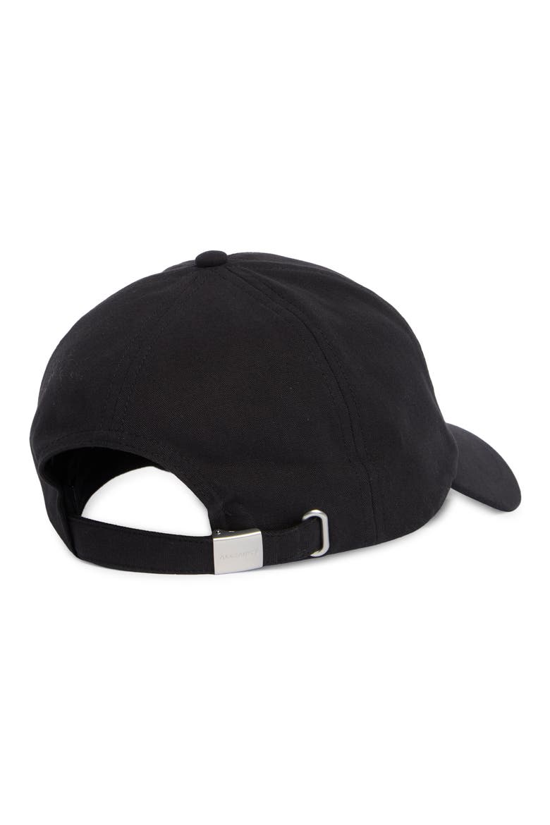 Burman Logo Baseball Cap, Alternate, color, BLACK