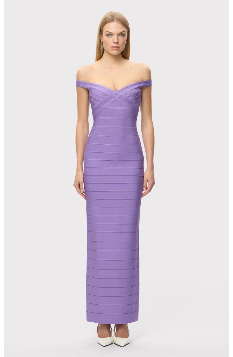 Herve Leger The Bonnie Gown, Main, color, Daphne