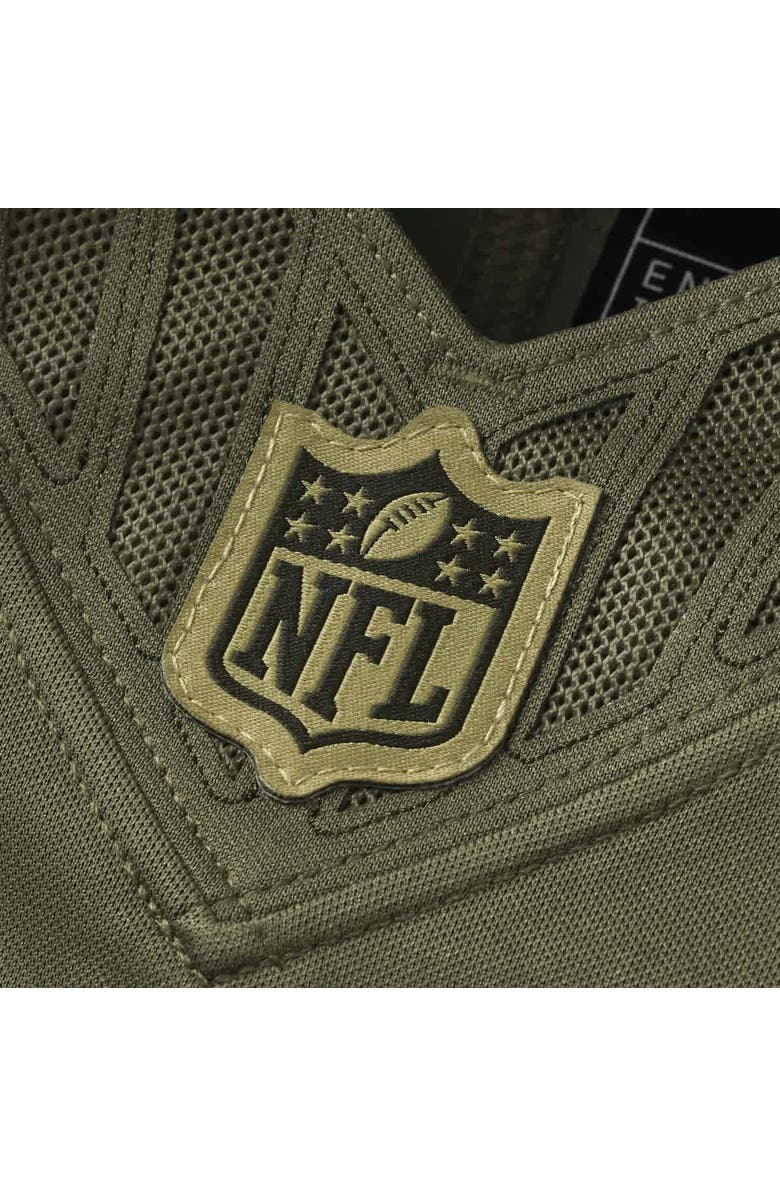 Nike Men's Nike Justin Jefferson Olive Minnesota Vikings 2025 Salute to Service Limited Jersey, Alternate, color, Olive