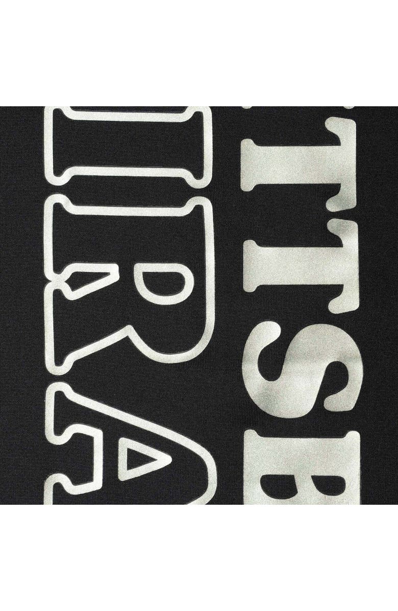 G-III 4HER BY CARL BANKS Women's G-III 4Her by Carl Banks Black Pittsburgh Pirates Stadium Lightweight Leggings, Alternate, color, 