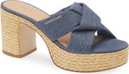 FERRAGAMO Douglas Platform Slide Sandal