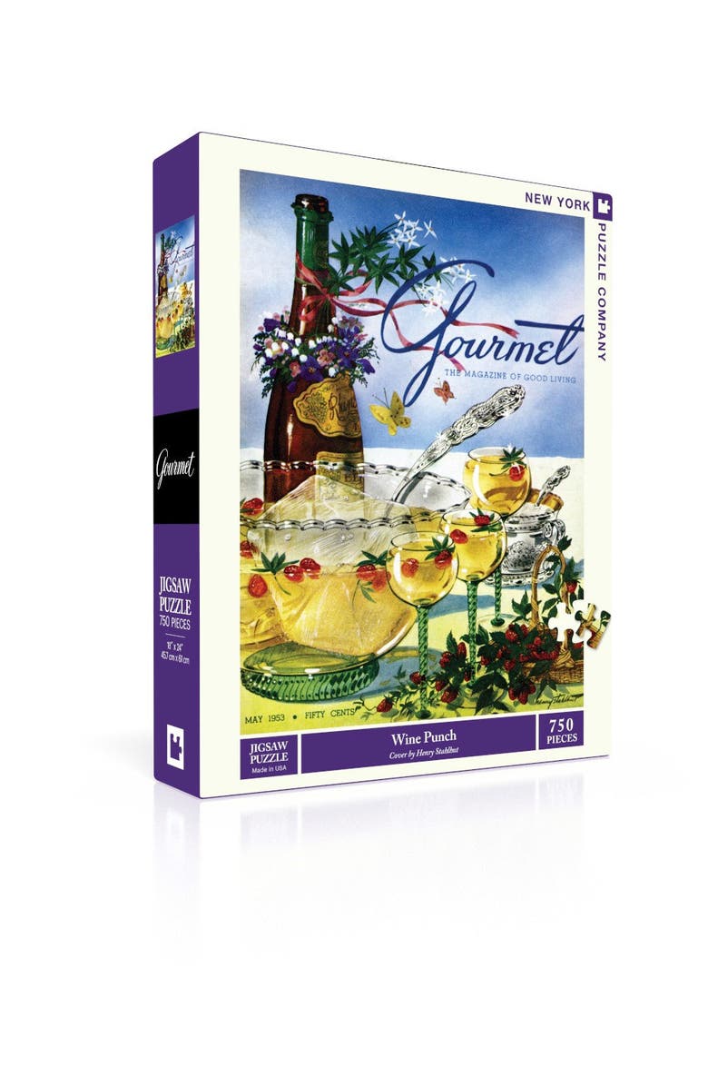 NEW YORK PUZZLE COMPANY Wine Punch 750 Piece Puzzle, Alternate, color, NO COLOR