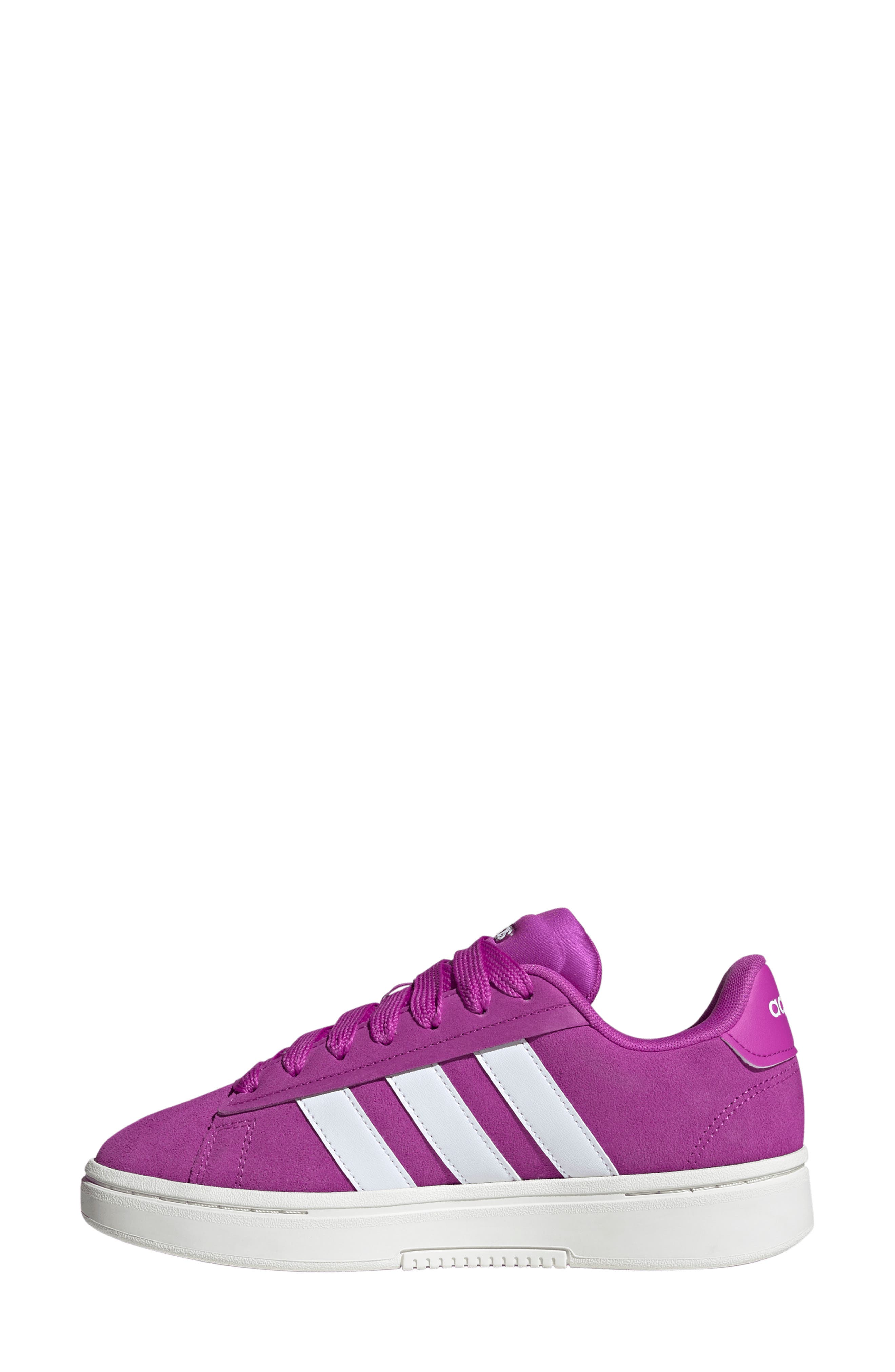 adidas Grand Court Alpha Platform Sneaker, Alternate, color, Purple/ White/ Purple