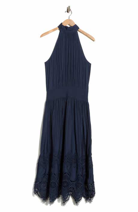 Ramy Brook Elsie Embroidered Border Dress