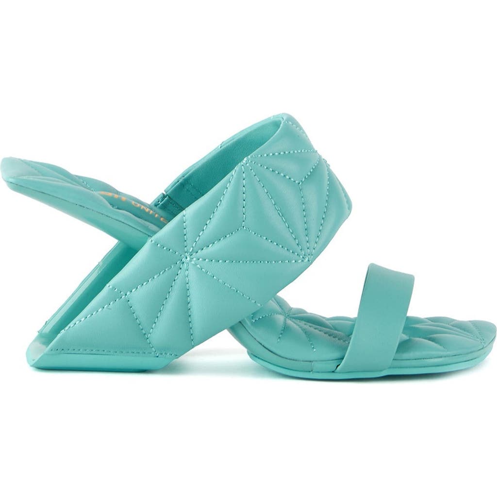 United Nude Loop Hi Puffy Sandals In Blue