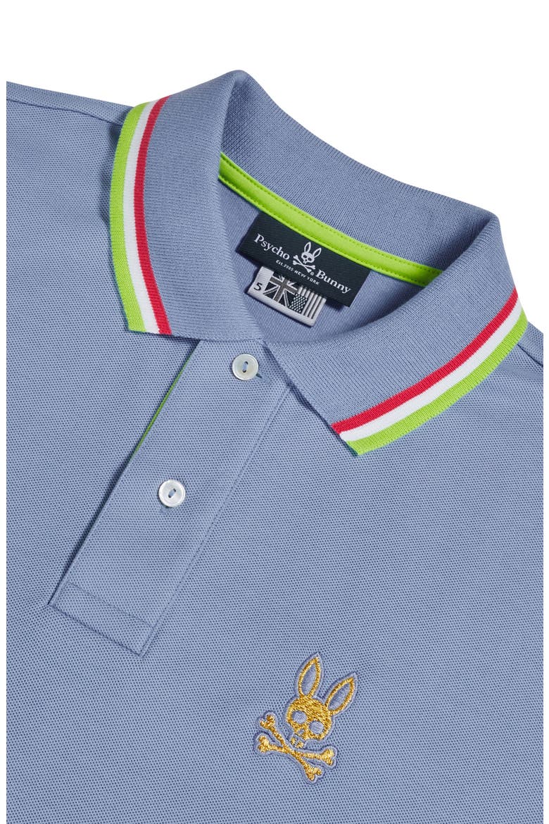 Kids' St. Lucia Tipped Piqué Polo, Alternate, color, LAPIS BLUE