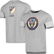 GRUNGY GENTLEMAN Men's Grungy Gentleman Heather Gray Philadelphia Union T-Shirt