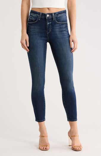 L'AGENCE Margot High Waist Crop Skinny Jeans