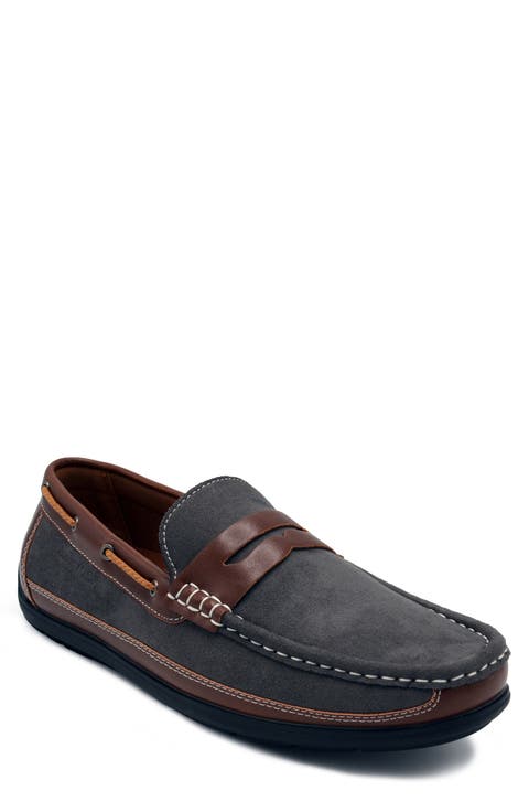 Two-Tone Penny Loafer (Men)