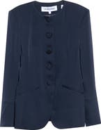 Veronica Beard Wryllen Collarless Jacket
