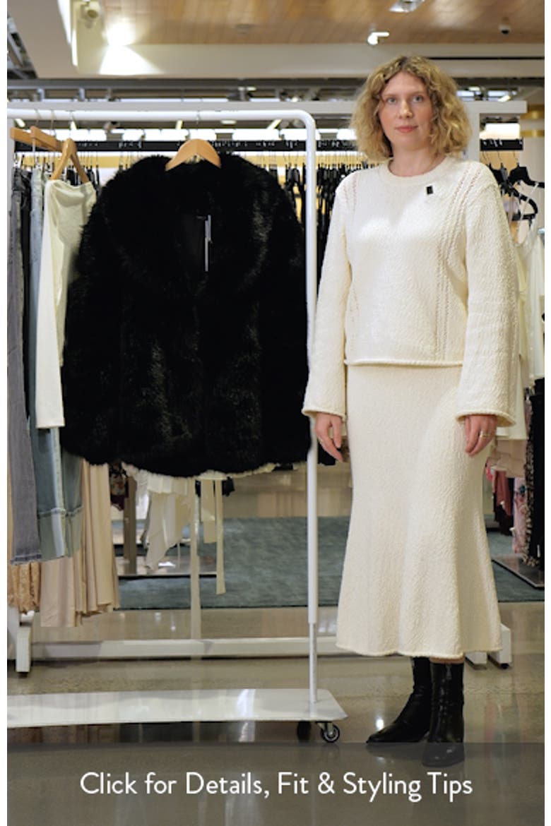 Oversize Fur Jacket video