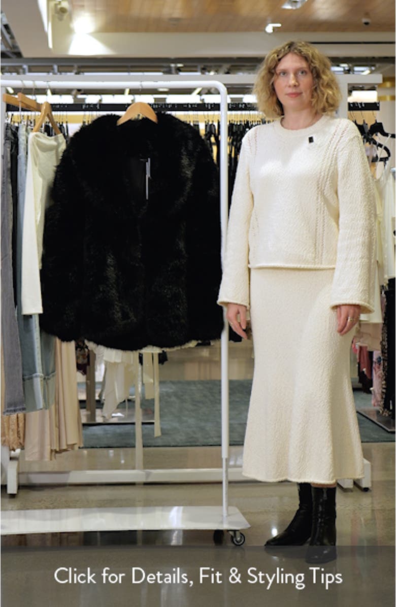 Oversize Fur Jacket, sales video thumbnail